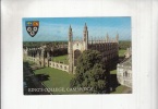 ZS20476 Cambridge King's College Not Used Perfect Shape Back Scan Available At Request - Cambridge
