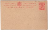 PS GEORGES V 1p GB & IRELAND Mint - Stamped Stationery, Airletters & Aerogrammes