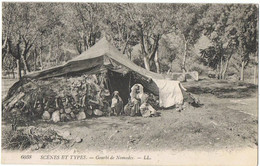 Scénes Et Types      Gourbi De Nomades    LL 6038 - Afrique