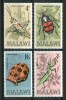 1970 Malawi  Insetti Insects Insectes Set MNH** C66 - Malawi (1964-...)