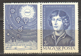 Ungarn; 1973; Michel 2845 **; Kopernikus - Ongebruikt