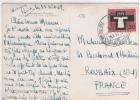 Timbre Yvert N° 186 / Carte Du  19/8/59 Pour La  France - Briefe U. Dokumente