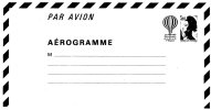 FRANCE   1 AEROGRAMME   N°1010  BICENTENAIRE DE L'AIR ET DE L'ESPACE ( Scan Défectueux) - Aerograms