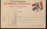 FRANCHISE MILITAIRE..CARTE EN FRANCHISE.....ECRITE   ..‹(•¿•)› - Covers & Documents