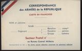 FRANCHISE MILITAIRE..CARTE EN FRANCHISE..NON...ECRITE   ..‹(•¿•)› - Briefe U. Dokumente