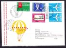1960 Schweiz : Ballonpostflug Unter Dem Patronat Des Schweizer Bundespräsidenten Zugunsten Der Flüchtlingskinderhilfe - Erst- U. Sonderflugbriefe