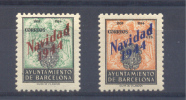 EDIFIL SH NE25/26 "NAVIDAD 1944" - Barcelona