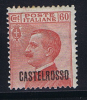 Italy  Castelrosso 1922 Michel Nr 8 60 C MH/Neuf*  CV € 90 - Castelrosso