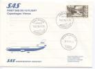Denmark First SAS DC-10 Flight Copenhagen - Vienna 15-12-1976 - Cartas & Documentos