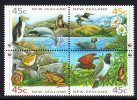 New Zealand Scott #1162d MNH Block Of 4 WWF 45c Species Unique To New Zealand - Unused Stamps