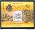 HUNGARY-1990.Souvenir Sheet - Pro Philatelia-500th Anniversary Of Thurn Und Taxis Postal System MNH! - Engravings