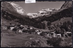 Leukerbad Dorfpartie Ca 1941 - Mit Gizzifurgge Und Ferden-Rothorn  (7865) - Ferden