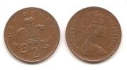 Great Britain, 1980, 2 New Penny - 2 Pence & 2 New Pence