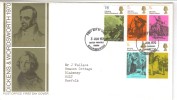 1970 Dickens Wordsworth FDI 3rd June 1970 British Post Office Official  Typed  Addressed FDC - 1952-1971 Pre-Decimal Issues