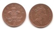 Great Britain, 1994, 2 New Penny - 2 Pence & 2 New Pence