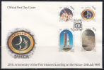 Samoa 1989 20th Anniversary Of The First Manned Landing On The Moon FDC - Océanie