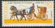 Poland Polska Polen 1965 Mi 1648 YT 1499 ** "Cab" - Horse-drawn Carriages In Lancut Museum / Kutschen / Voitures - Diligences