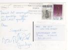 2 Timbres / Carte  Du 12/08/05 Pour La Belgique - Lettres & Documents