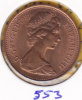 @Y@    Groot Britannie  1 New Penny  1981   UNC   (553) - 1 Penny & 1 New Penny