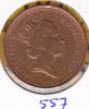@Y@    Groot Britannie  1 Penny  1997    (557) - 1 Penny & 1 New Penny
