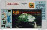 China 2003 Mt.Changbaishan Volcano Crater National Park Admission Ticket Pre-stamped Card Underground Forest - Vulkane