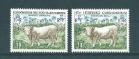 Nouvelles- Hébrides: 408/ 409 **  Charolais - Kühe