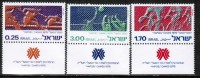 ISRAEL    Scott #  564-6**  VF MINT NH TABS - Unused Stamps (with Tabs)