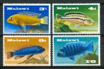 1966 Malawi Fauna Pesci Fishes Fische Poissons Set MNH** C84 - Malawi (1964-...)