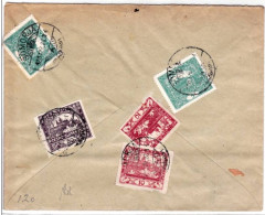 TCHECOSLOVAQUIE - 1920 - ENVELOPPE RECOMMANDEE De SAMORYN - SOMORJA - Storia Postale
