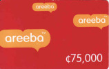 Ghana,, Areeba Prepaid Carte - Ghana