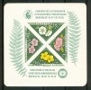 1958 Ungheria Flora Fiori Flowers Blumen Fleurs Block Imperforate MNH** Fiog5 - Nuovi