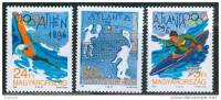 HUNGARY-1996. Summer Olympics,Atlanta/Swimming/Tennis/Kayak MNH!! Mi4376-4378 - Ete 1996: Atlanta