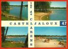 CPM 47 CASTELJALOUX Lac De CLARENS Lot Et Garonne - Multi Vues Multiples *Edit.  APA POUX Albi Multivues - Casteljaloux