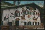 AK Mittenwald/Isar, Schlipferhaus, Ungelaufen - Mittenwald