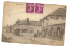 PLAISIR (78) : Magasin De Vins Et Tabac Gaston Durand à Les Gatines, Perspective De La Grande Rue En 1920(animée, Camion - Plaisir