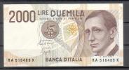 Banconota 2.000 Lire - Marconi - FDS - 2000 Lire