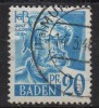 Allliierte Besetzung - Occupation Allié - Baden - 1947 - Michel N° 7 - Baden