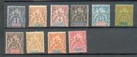 DS 69 - YT 25 à 27 * / 29 à 35 * - Charnières Complètes - Unused Stamps