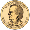 USA 1 Dollar 2011 P Mint "Andrew Johnson" UNC - 2007-…: Presidents