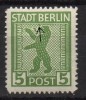Allliierte Besetzung - Occupation Allié - Berlin - 1947 - Michel N° 1 ** PF - Berlín & Brandenburgo
