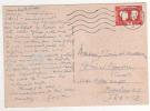 Timbre Yvert N° 462 / Carte , Postcard  Du 22/06/67 Pour La France - Cartas & Documentos