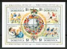 1989 Dominica "Italia 90" Coppa Del Mondo World Cup Coupe Du Monde Calcio Football MNH** C105 - 1990 – Italien