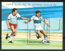 1989 Nicaragua "Italia 90" Coppa Del Mondo World Cup Coupe Du Monde Calcio Football  Block MNH** C108 - 1990 – Italien