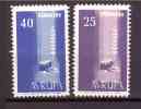 TURKEY 1958 Europa Unificato Cat. N° 1412/13  Absolutely MNH ** - Ungebraucht