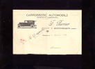 MONTCRESSON  -      F.  PERRIER  CARROSSERIE  AUTOMOBILE  1937 - Lebensmittel