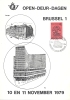 Open-Deur-Dagen - Brussel 1 - 10 En 11 November 1979 - Post Office Leaflets