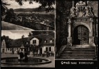 AK Rudolstadt, Heidecksburg, Portal Der Stadtkirche, Brunnen Heidecksburg, 1973 - Rudolstadt