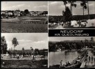 AK Neudorf/Quedlinburg: Campingplatz Birnbaumteich, Spielplatz, Echt Foto 1980 - Quedlinburg