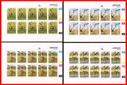 SOUTH AFRICA/TRANSKEY 1991 BIRDS SC# 255-258 IN M/S OF 10 VF MNH - Konvolute & Serien