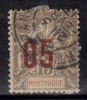 France Used Surcharge 1 Piaster On 25c - Used Stamps
